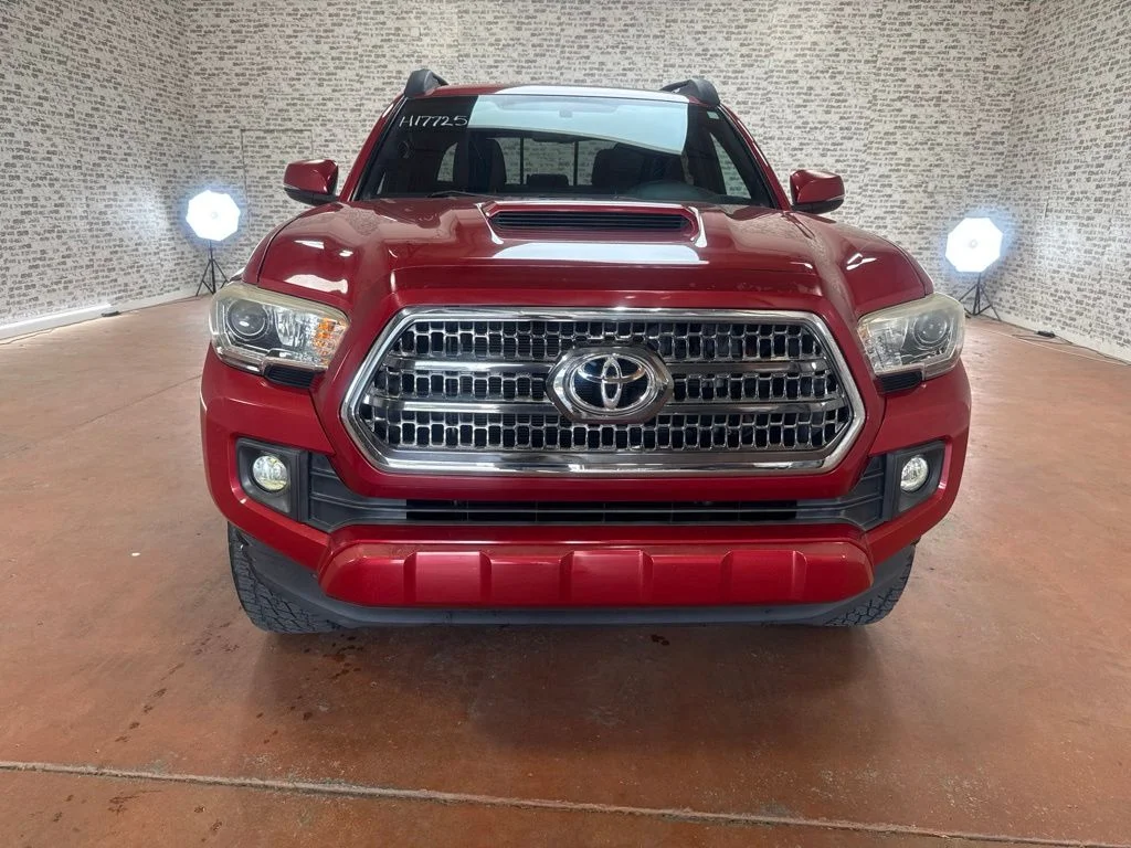 Used 2017 Barcelona Red Metallic Toyota TRD Sport image 2
