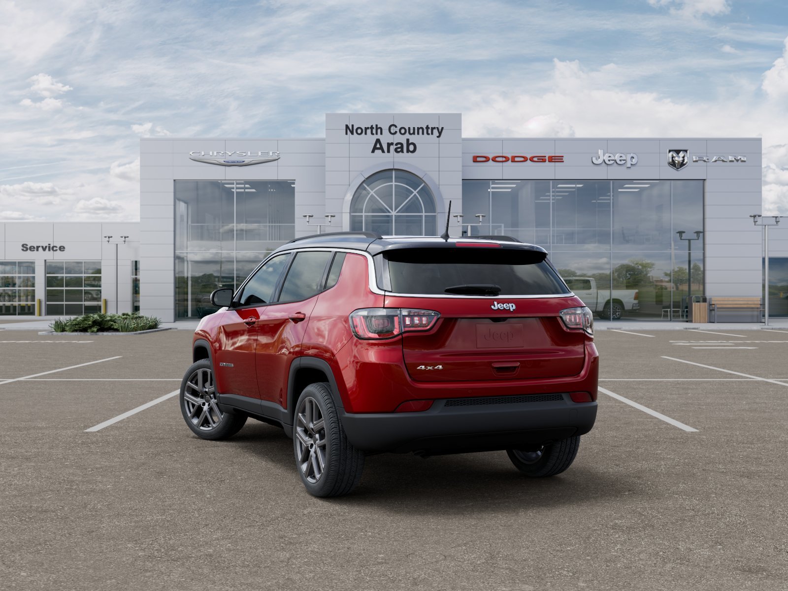 New 2026 Red Hot Pearl-Coat Exterior Paint Jeep Limited image 29