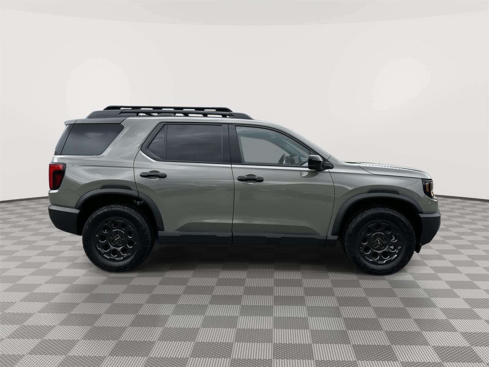 New 2026 Ash Green Metallic Honda TrailSport Elite Blackout image 5