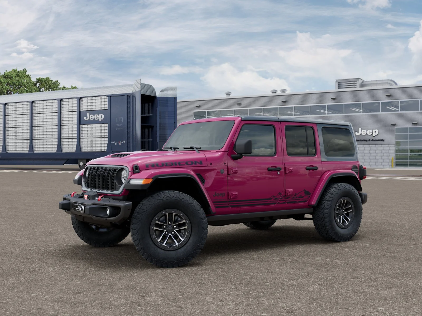 New 2026 Tuscadero Pearlcoat Jeep Rubicon image 1
