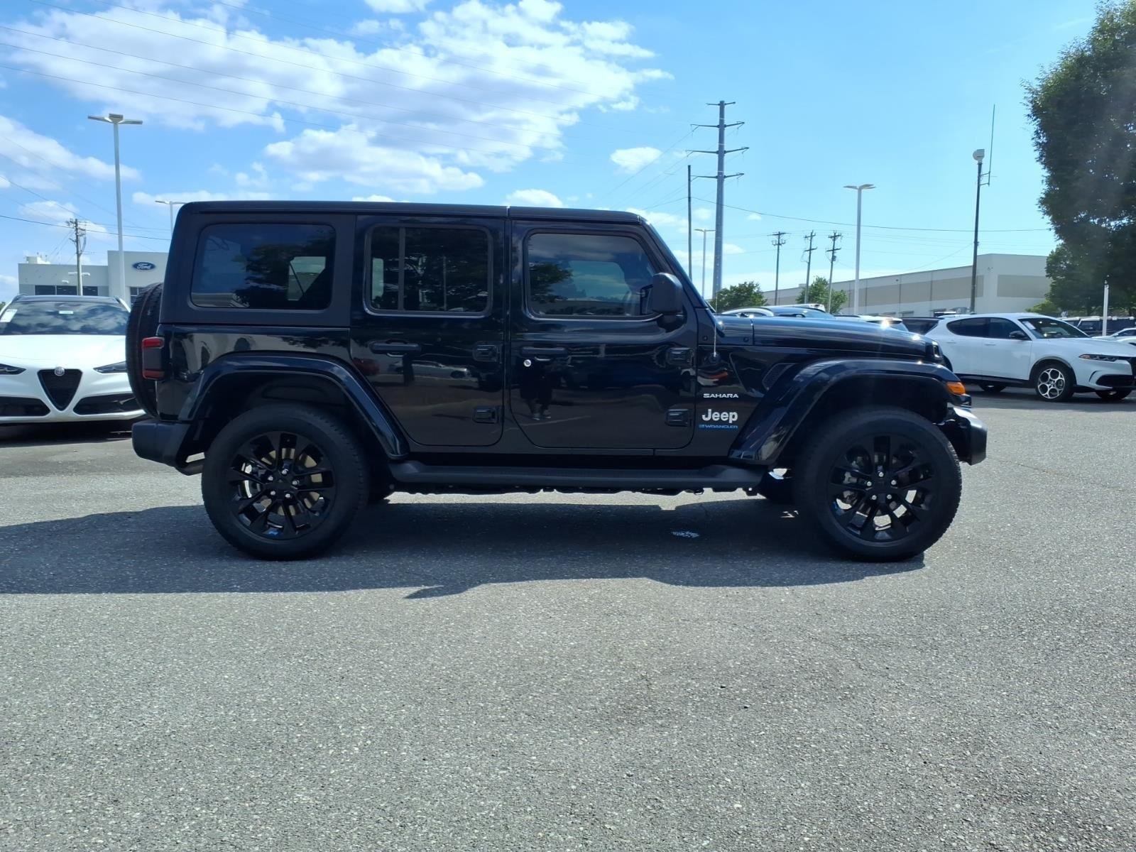 Used 2023 Black Clearcoat Jeep Sahara image 11