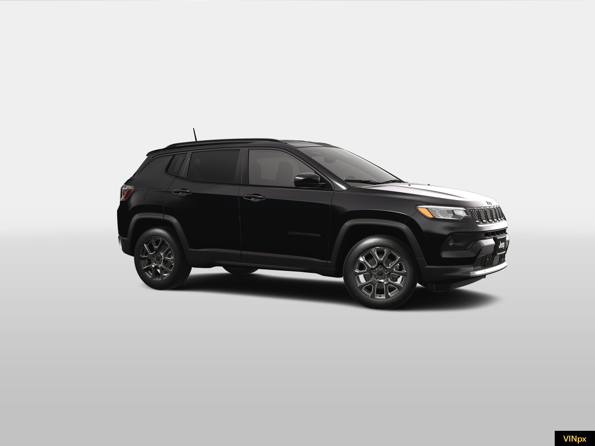 New 2026 Diamond Black Crystal Pearl-Coat Exterior Paint Jeep Latitude image 10