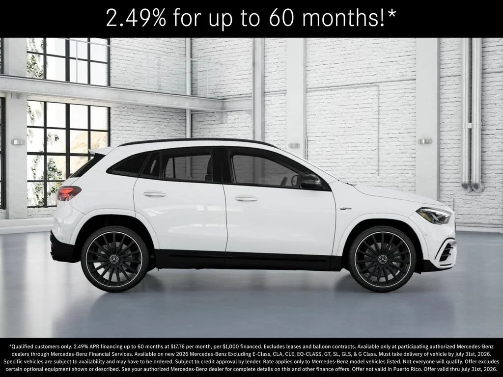 New 2026 Polar White Mercedes-Benz AMG® GLA 35 4MATIC SUV image 58