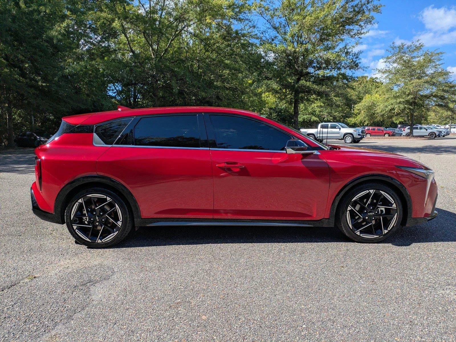 Used 2026 Currant Red Kia GT-Line image 3
