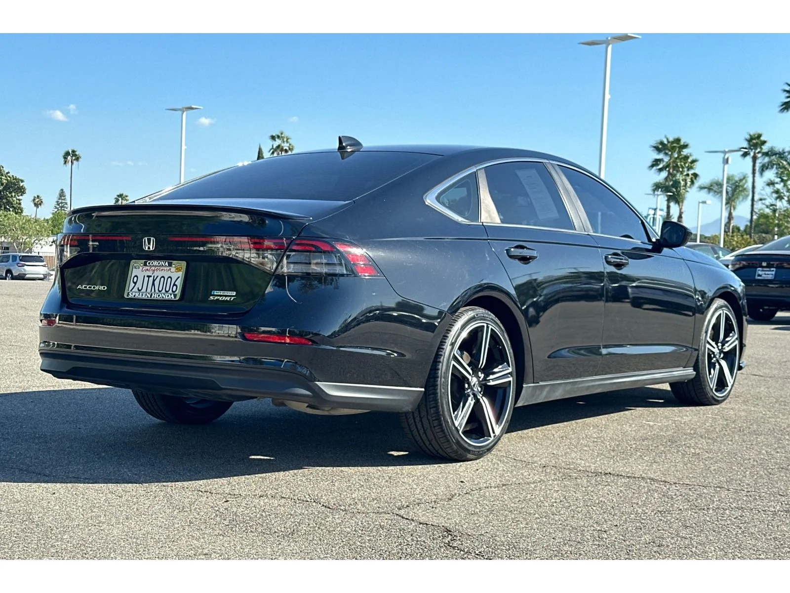 Used 2024 Crystal Black Pearl Honda Sport image 6