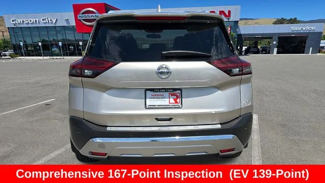 Certified Used 2021 Gold Nissan Platinum image 4