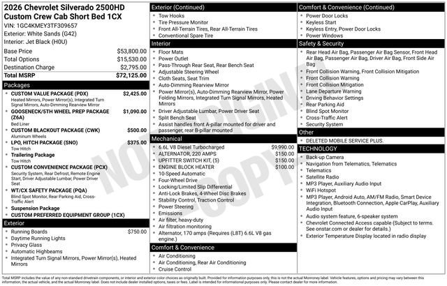 2026 Chevrolet Silverado 2500 HD Custom - Photo 10