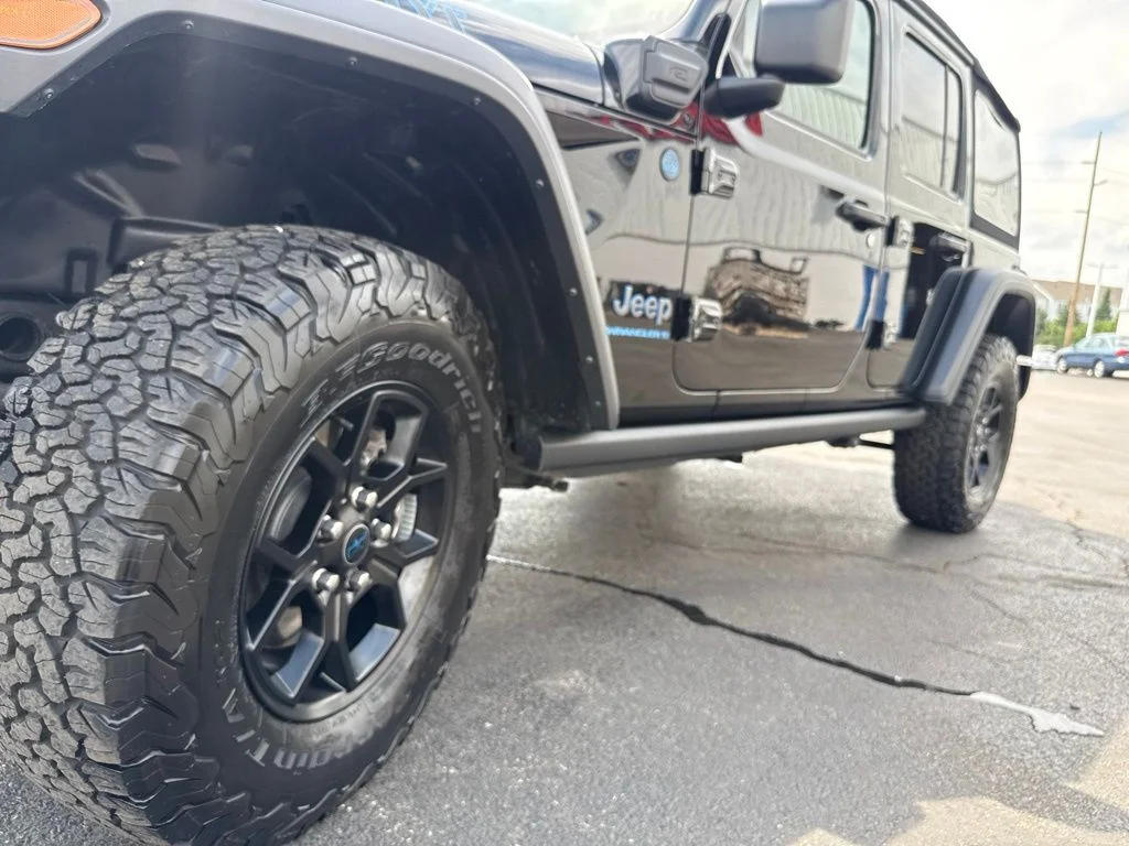 Certified Used 2024 Black Clearcoat Jeep Willys 4xe image 47