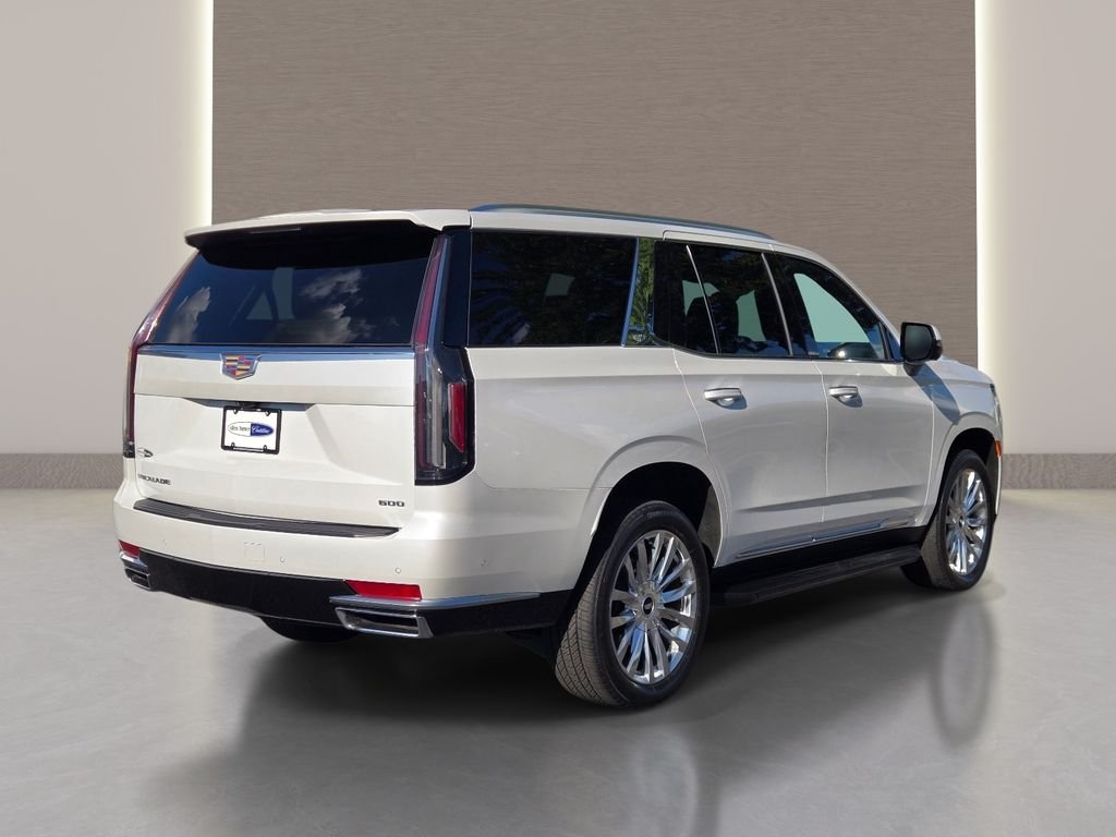 Used 2023 White Cadillac Premium Luxury image 7