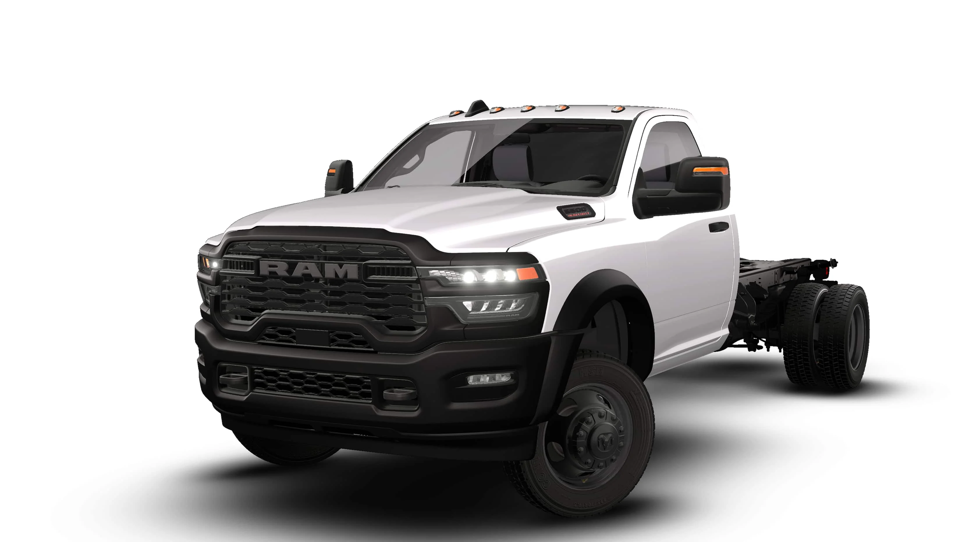 New 2026 Bright White Clear-Coat Exterior Paint RAM TRADESMAN image 13