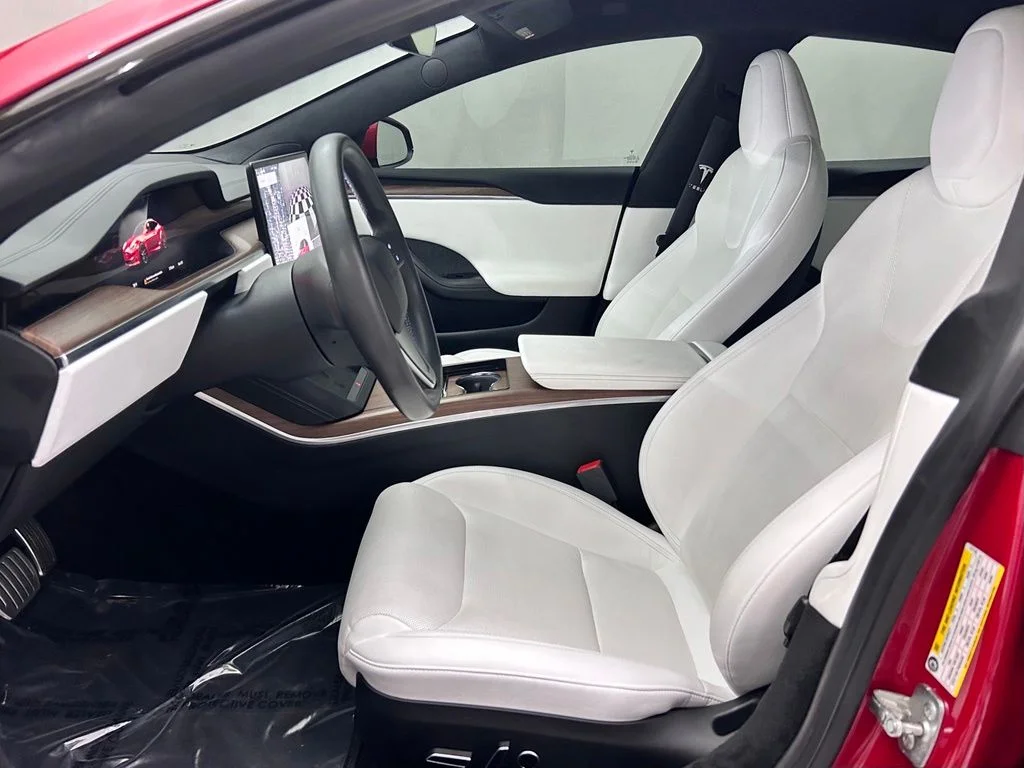 Used 2022 Red Tesla Base image 12