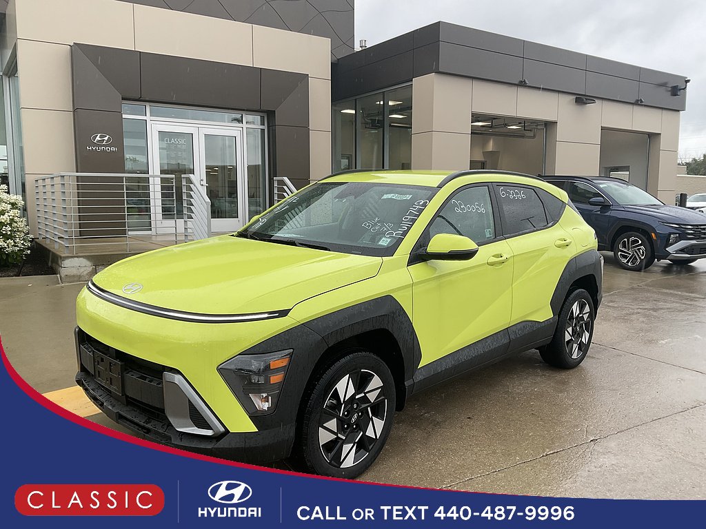 Certified Used 2024 Neoteric Yellow Hyundai SEL image 1