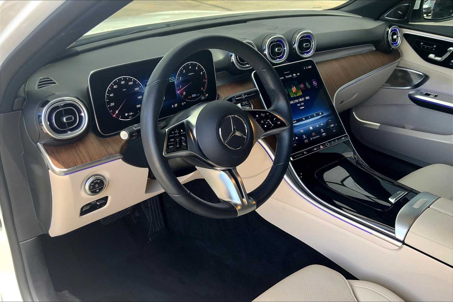 Certified Used 2022 Polar White Mercedes-Benz C 300 image 17