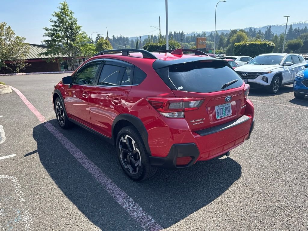 Used 2021 Pure Red Subaru Limited image 8