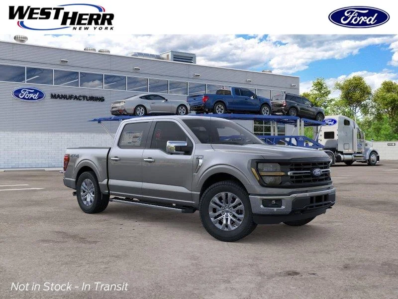 New 2026 Carbonized Gray Metallic Ford XLT image 1