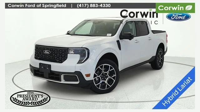 New 2026 Space White Metallic Ford Lariat® image 1