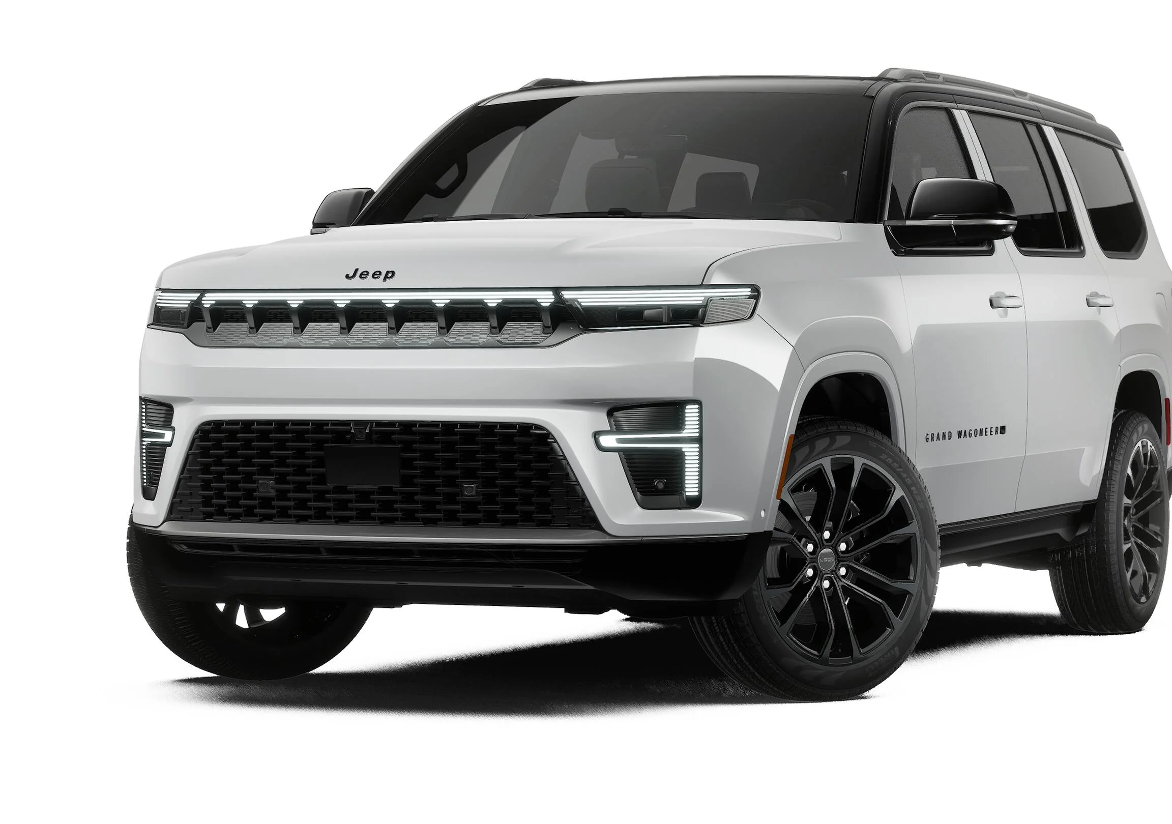 New 2027 Bright White Clear-Coat Paint Jeep Grand Wagoneer image 1