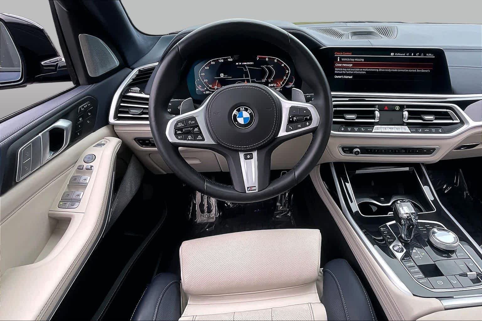 Used 2021 Tanzanite Blue II Metallic BMW M50i image 5