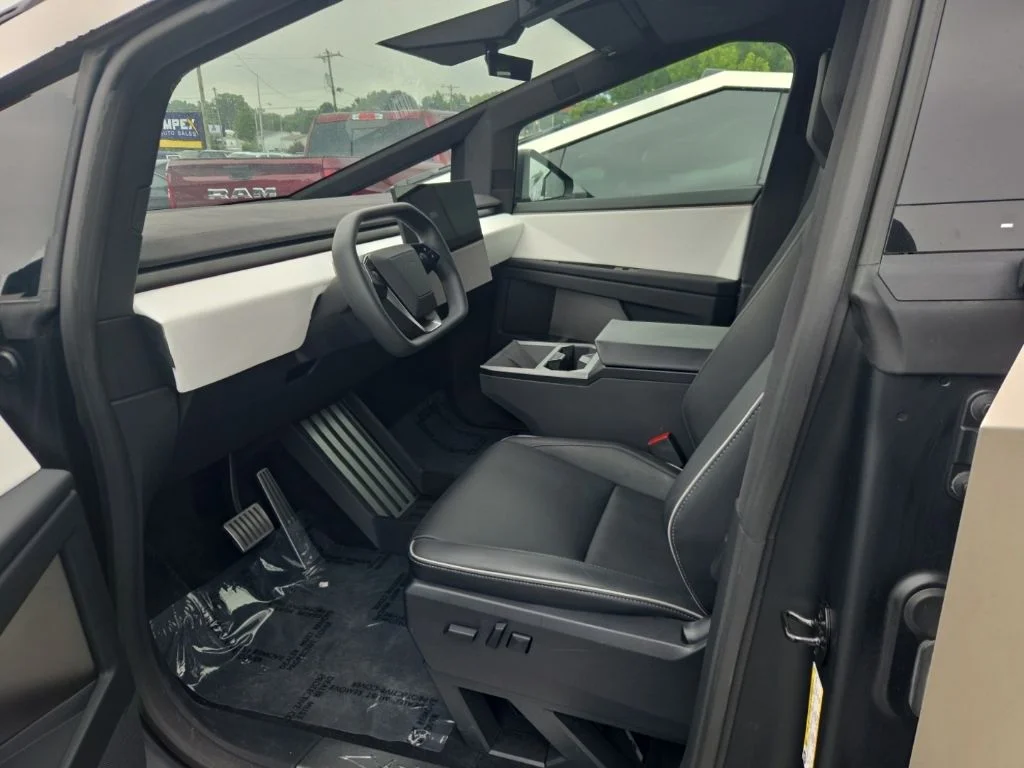 Used 2025 Silver Tesla Cyberbeast image 3