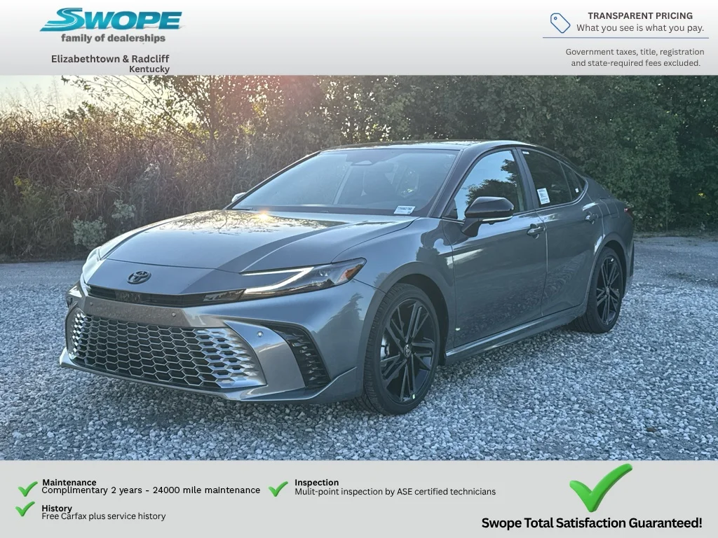 New 2026 Heavy Metal w/Midnight Black Metallic Roof Toyota XSE image 7