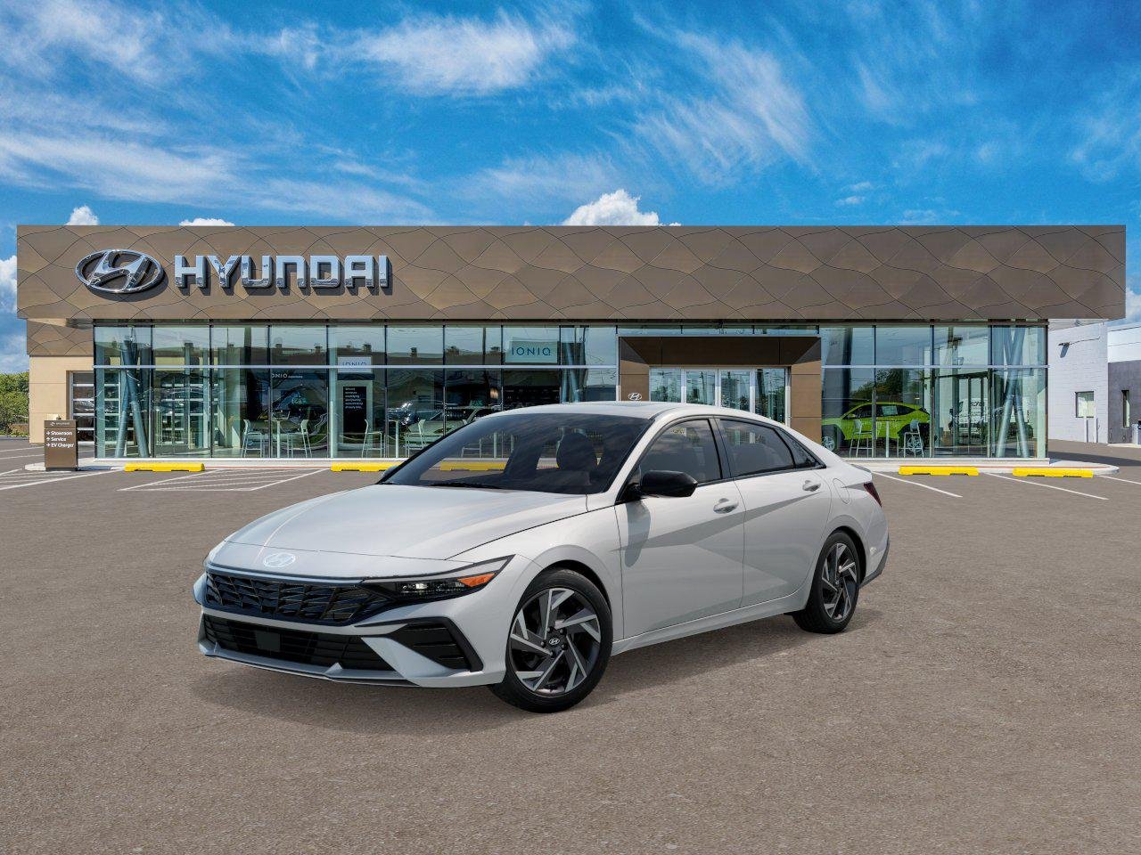 New 2026 White Hyundai SEL Sport Premium image 1