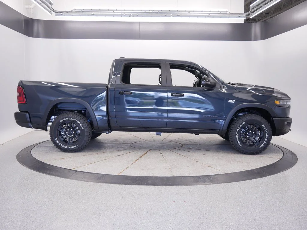 New 2026 Forged Blue Metallic Exterior Paint Ram Rebel image 8