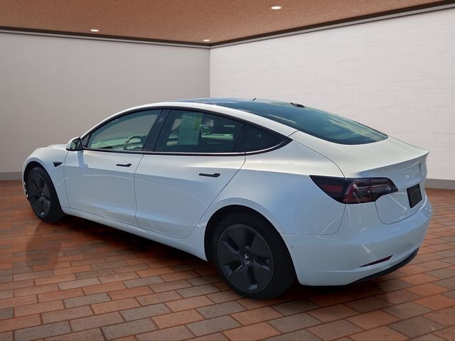 Used 2022 Pearl White Multi-Coat Tesla Long Range image 28