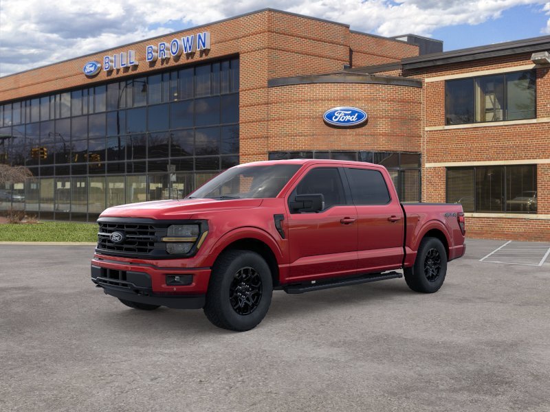 New 2026 Ruby Red Metallic Tinted Clearcoat Ford XLT image 1