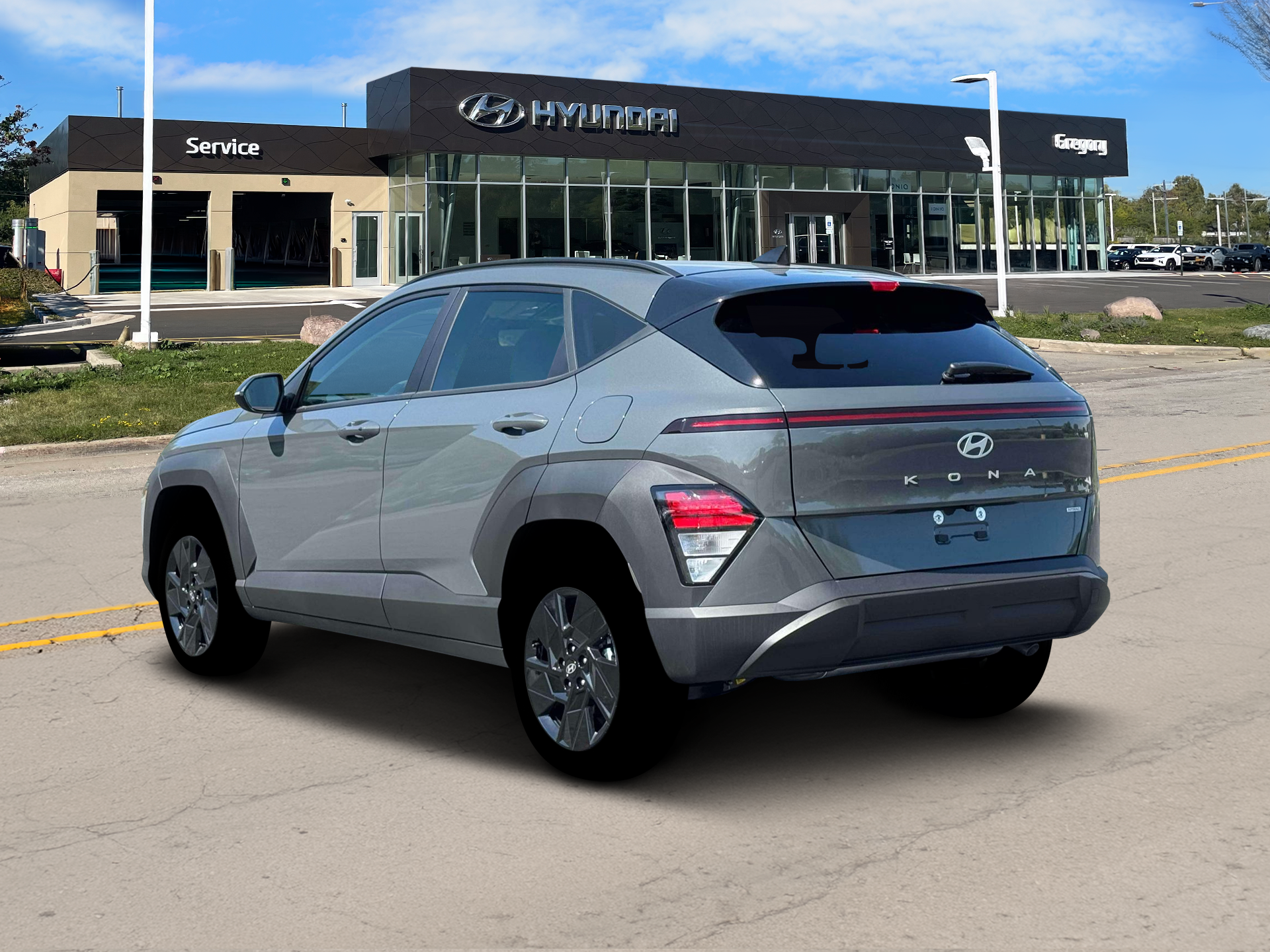 New 2026 Gray Hyundai SEL Sport AWD image 5