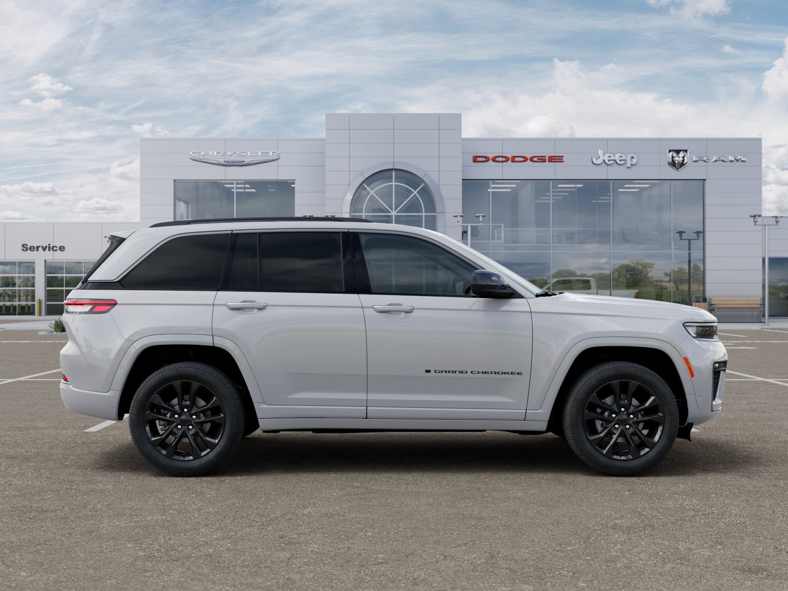 New 2026 Bright White Clear-Coat Exterior Paint Jeep Limited Reserve image 62