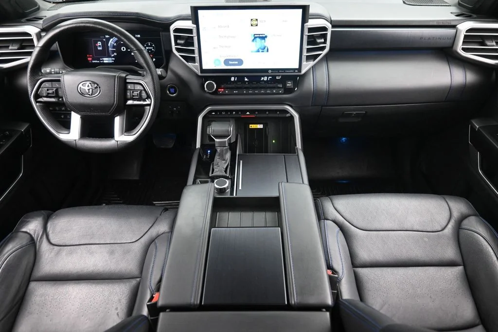 Certified Used 2023 Black Toyota Platinum image 15