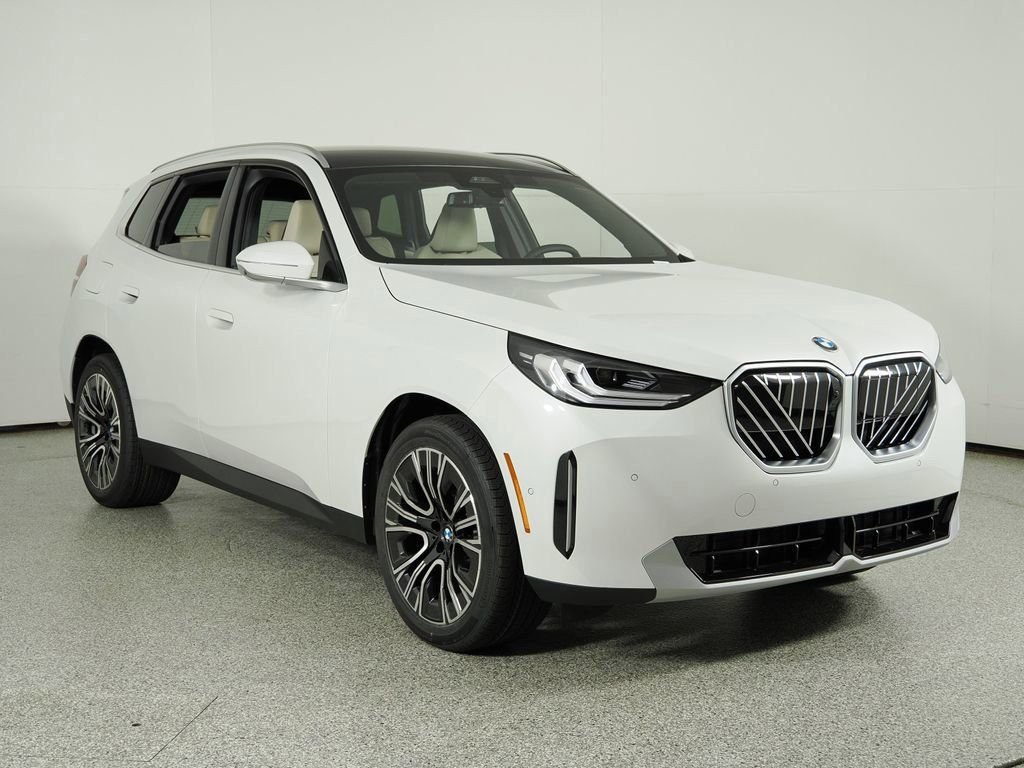 Certified Used 2025 Mineral White Metallic BMW 30 xDrive image 4