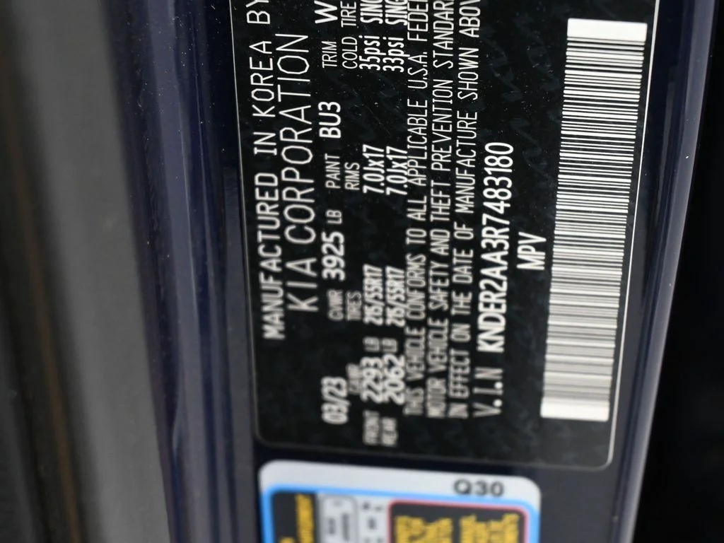 Used 2024 Dark Ocean Blue Kia EX image 14