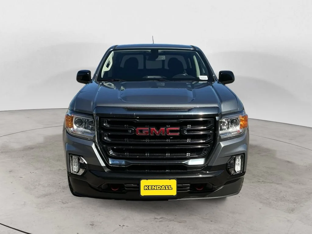 Certified Used 2022 SATIN STEEL METALLIC GMC 4WD AT4 w/Cloth image 3