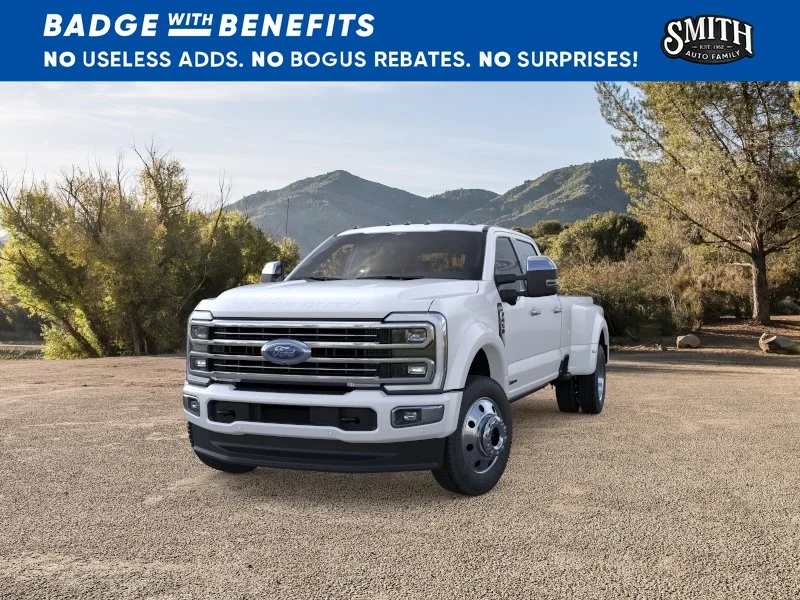 New 2026 Star White Metallic Tri-Coat Ford F-450® Platinum® image 3