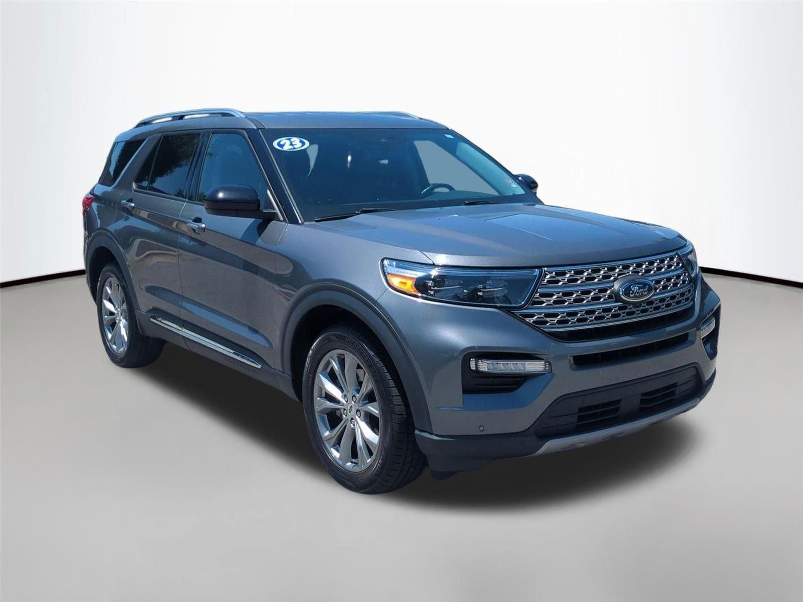Used 2023 Carbonized Gray Metallic Ford Limited image 7
