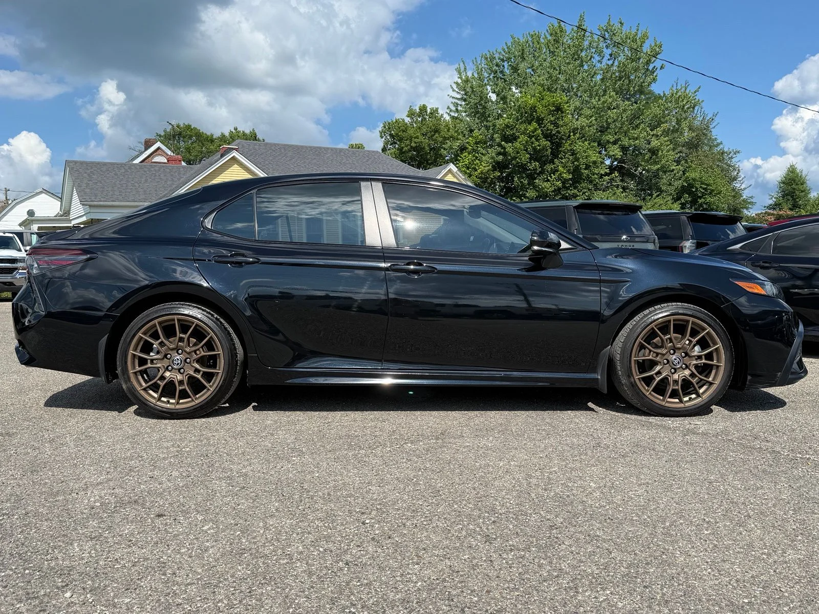Used 2023 Black Toyota SE Nightshade image 7