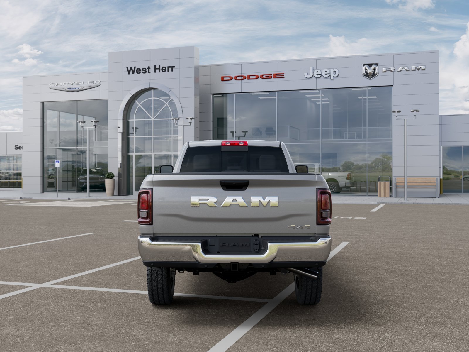 New 2026 Silver-Zynith Exterior Paint RAM Tradesman image 33