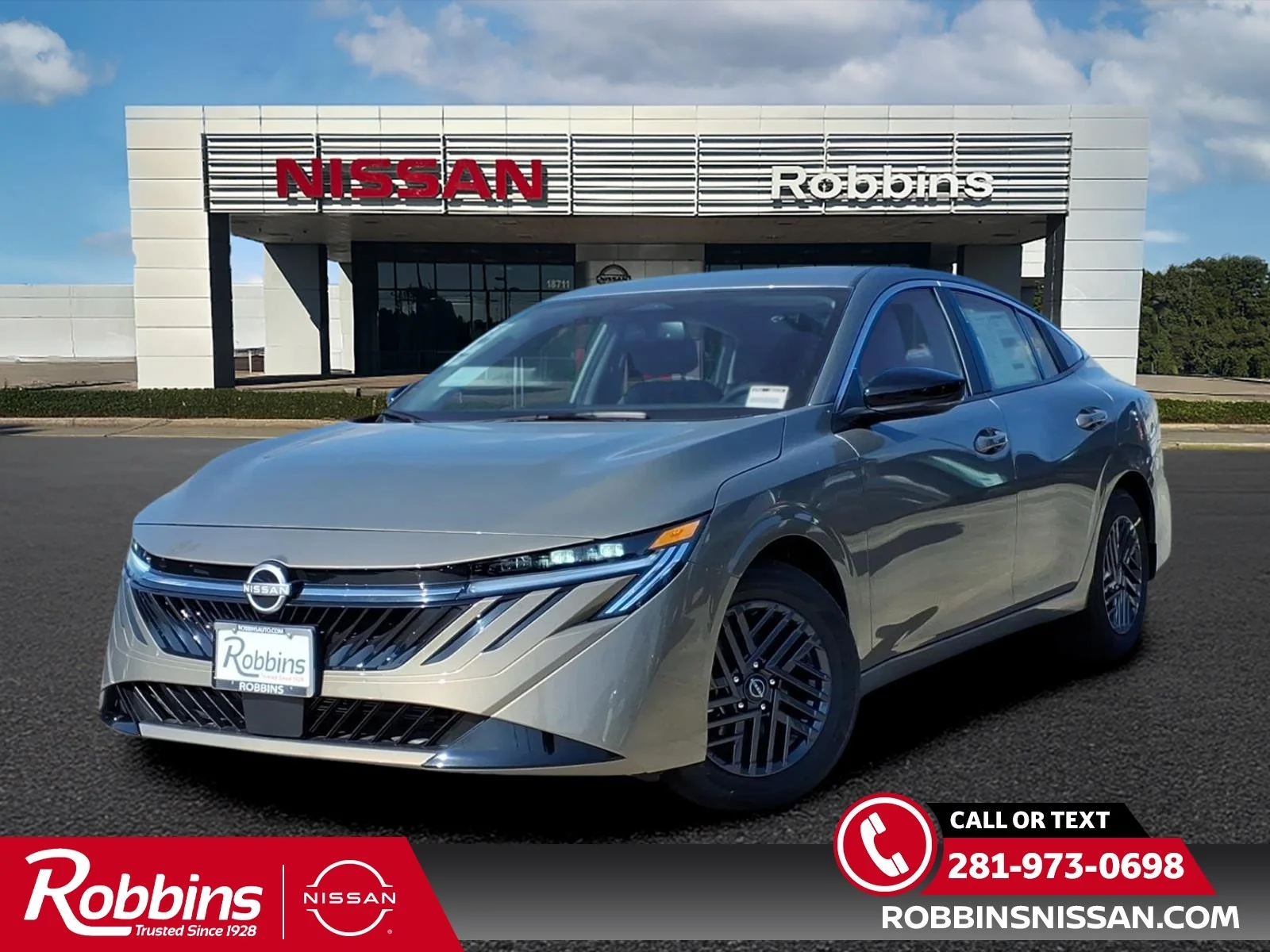 2026 Nissan Sentra SV Brown at Robbins Nissan