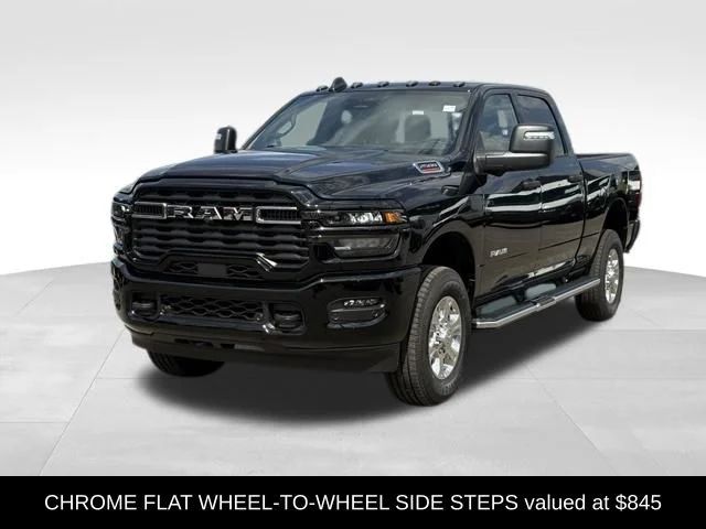 New 2026 Diamond Black Crystal Pearl-Coat Exterior Paint RAM Big Horn image 6