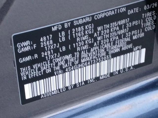 New 2026 Gray Subaru Premium image 20