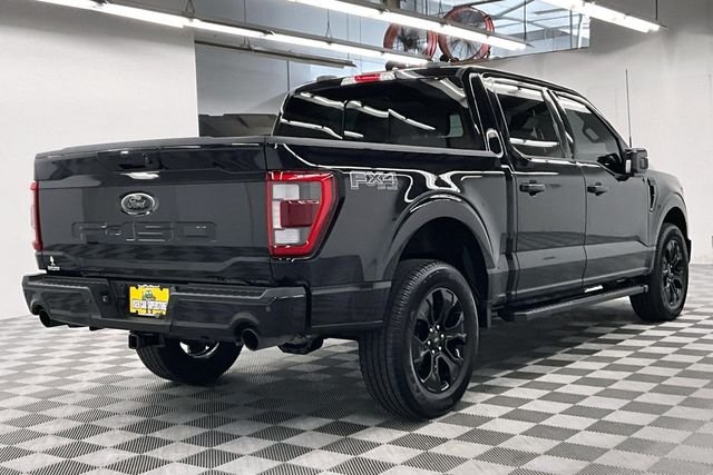 Used 2023 Agate Black Metallic Ford Lariat image 14