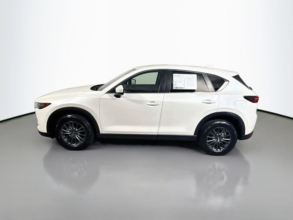 Used 2021 Snowflake White Pearl Mica Mazda Touring image 4
