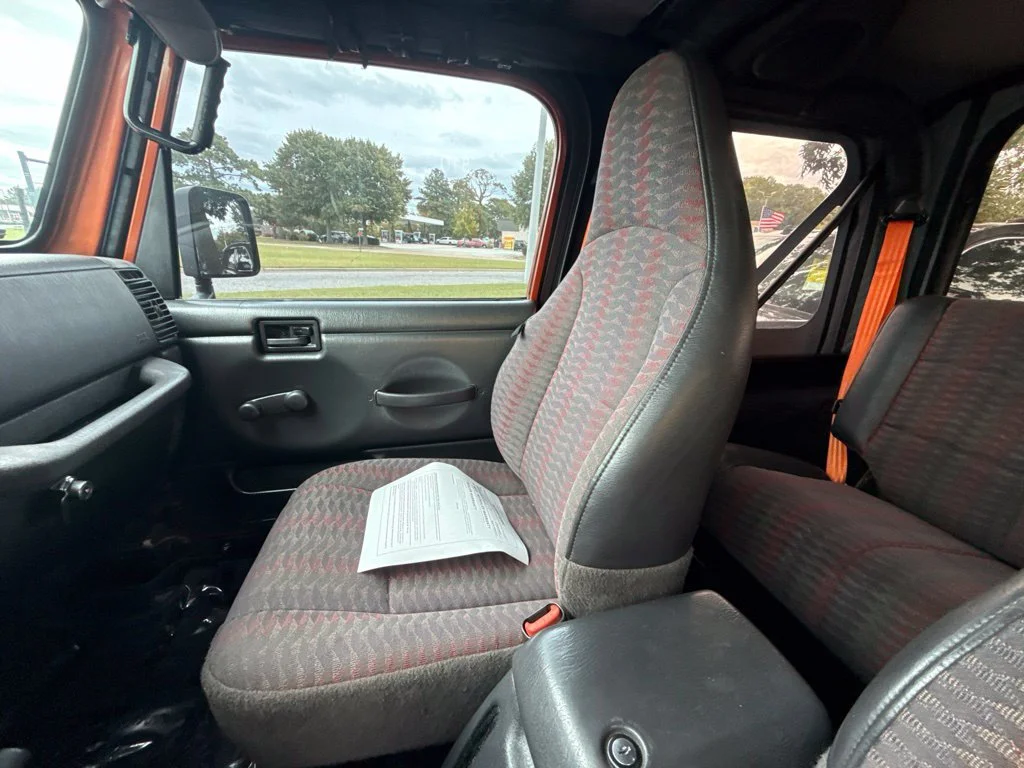 Used 2000 Orange Jeep Sport image 16