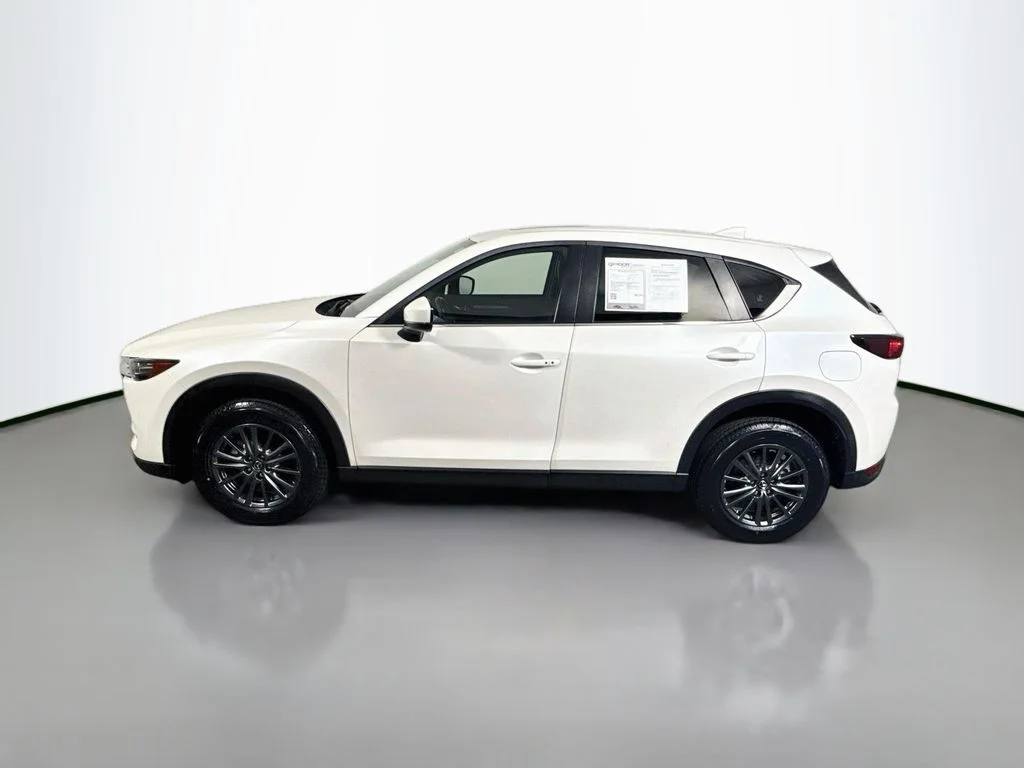 Used 2021 Snowflake White Pearl Mica Mazda Touring image 4