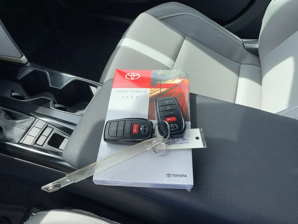 Used 2025 Black Toyota SE image 9