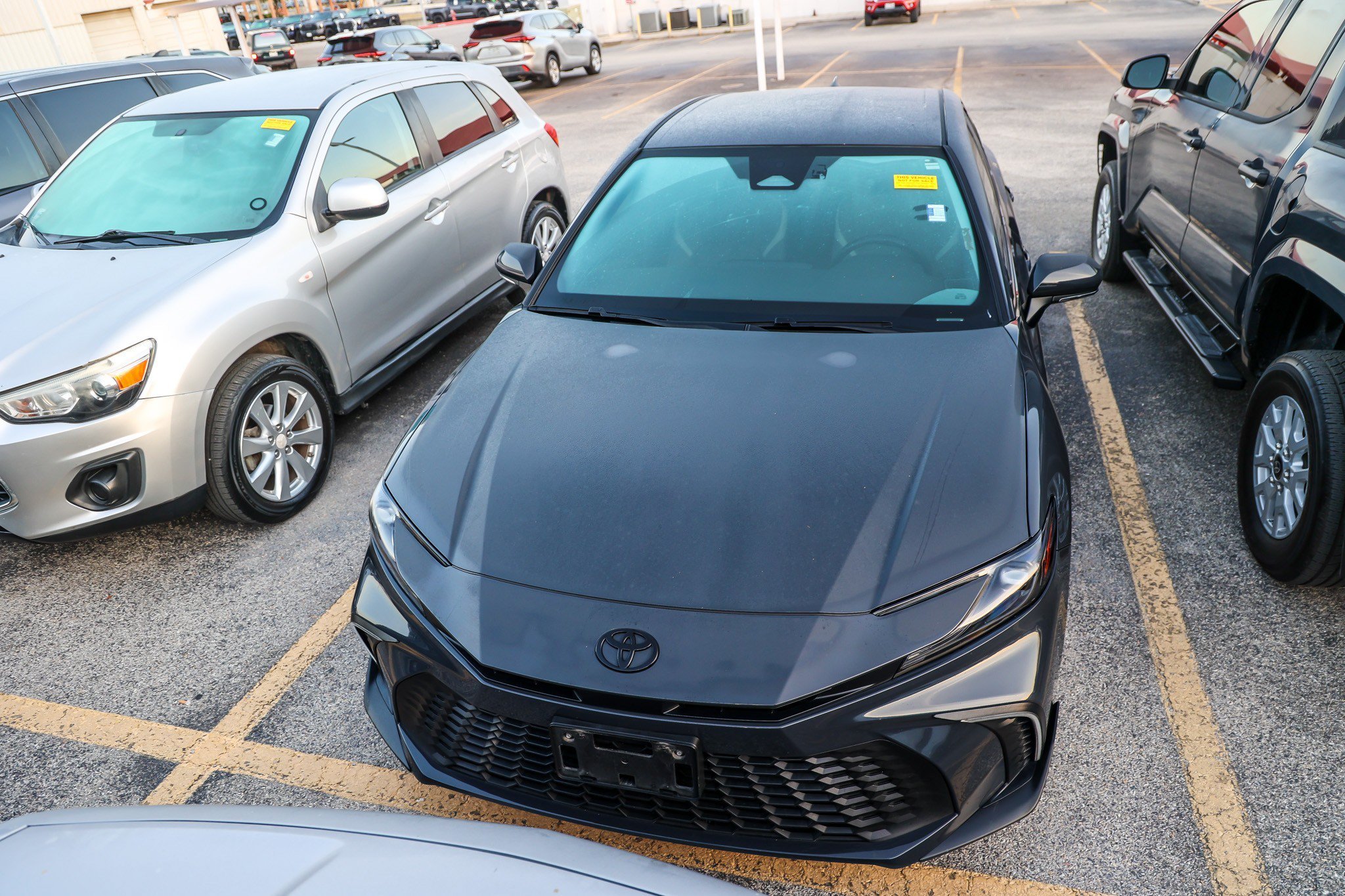 Used 2025 Gray Toyota SE image 3