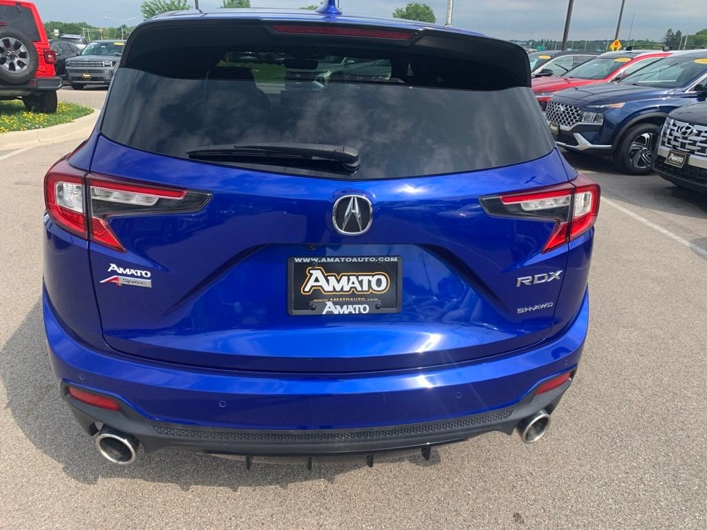 Used 2022 Blue Acura A-Spec Package image 4