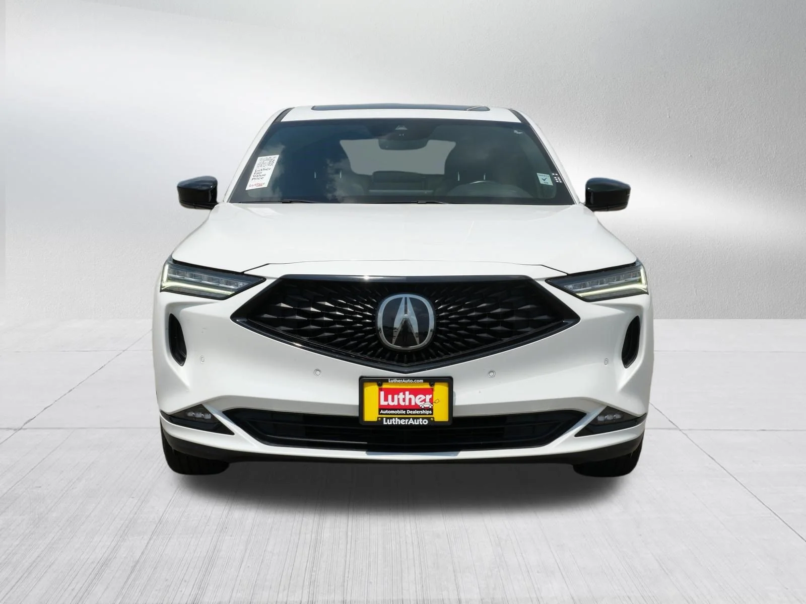 Used 2023 Platinum White Pearl Acura w/A-Spec Package image 2