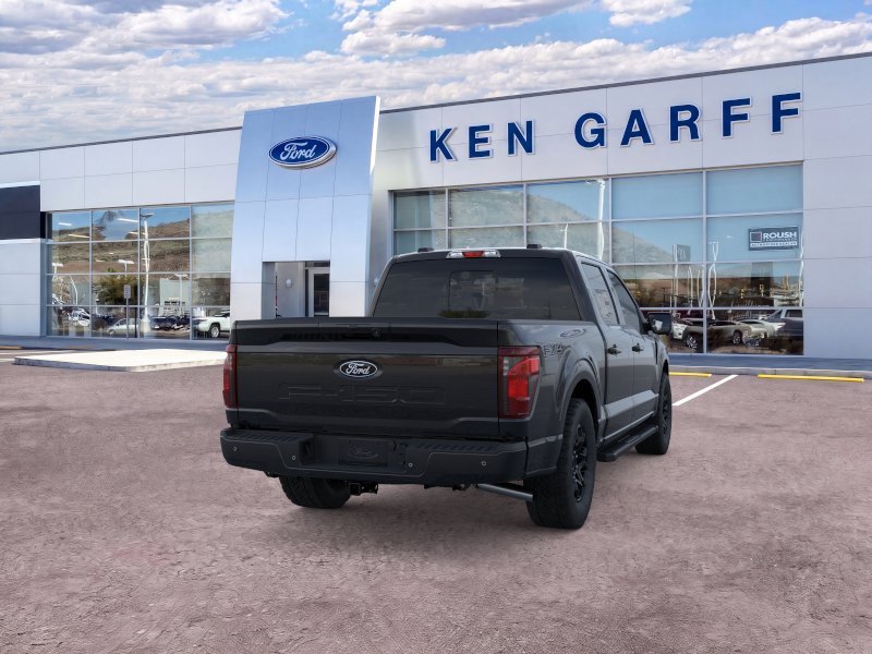New 2026 Agate Black Metallic Ford XLT image 8